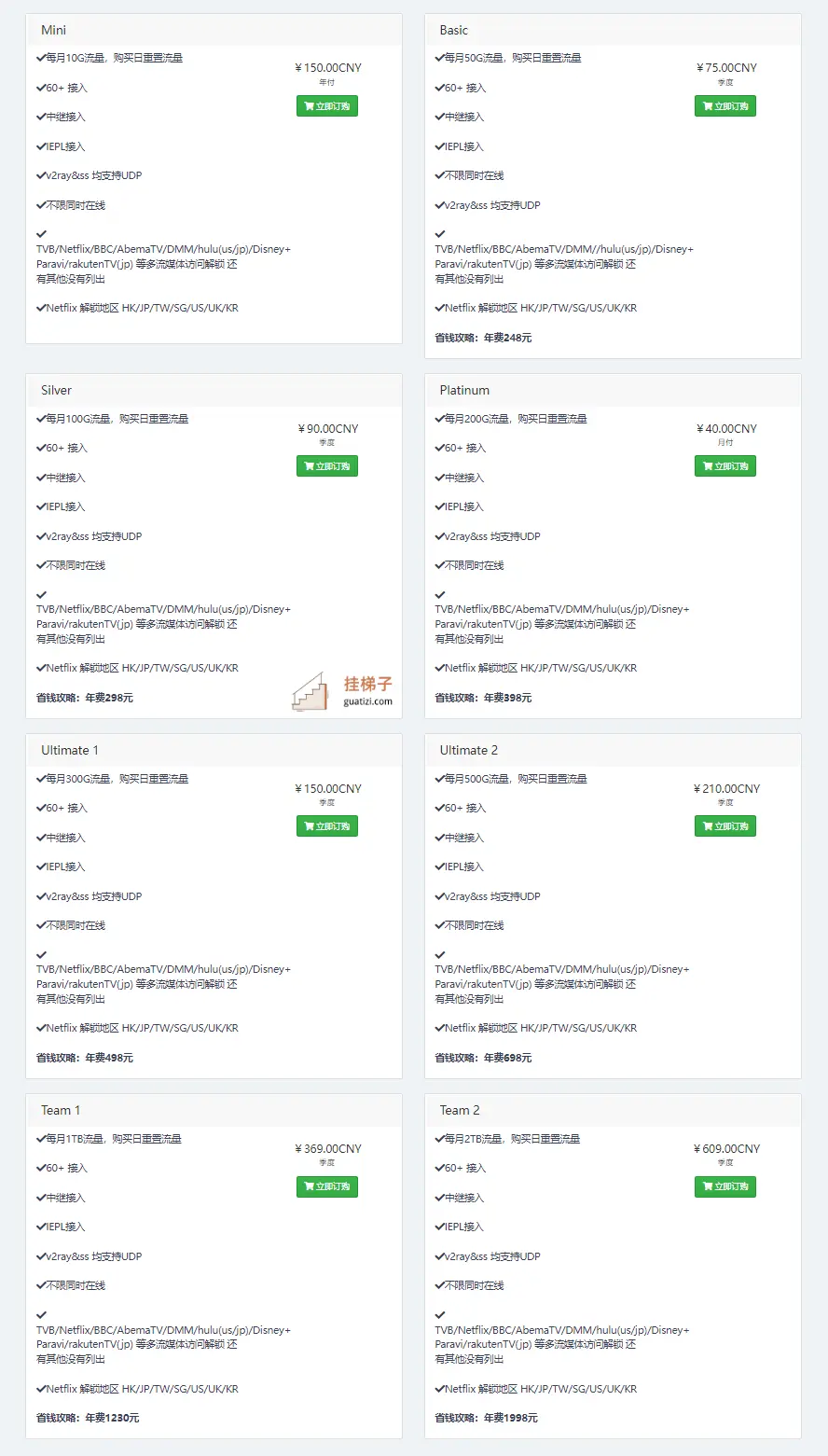 KyCloud 机场套餐价格 KyCloud 机场套餐价格