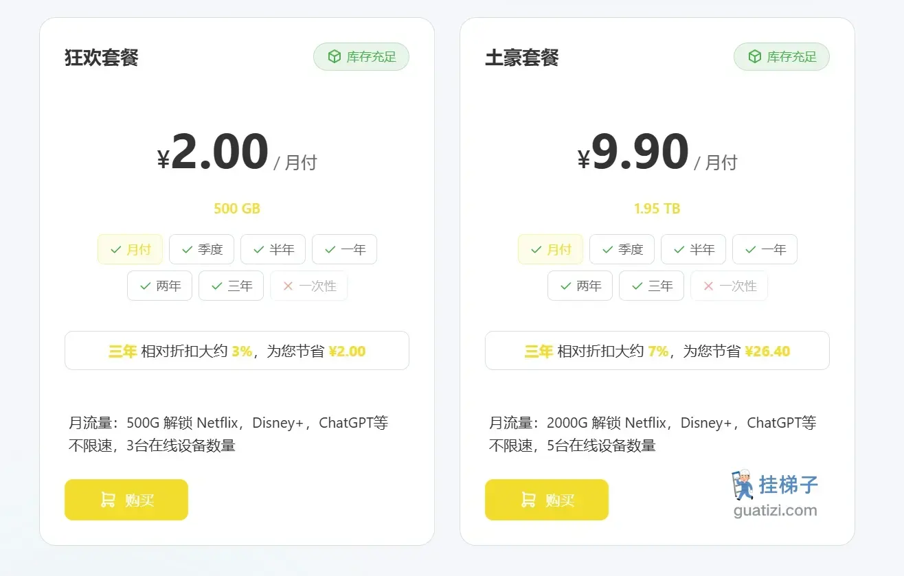 XSWL Cloud 机场订阅价格 XSWL Cloud 机场订阅价格